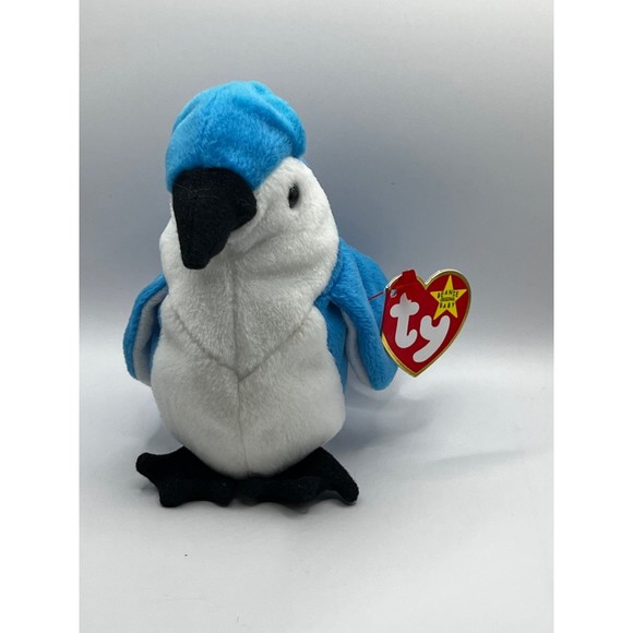 Toys Ty Beanie Babies Rocket The Blue Jay Poshmark
